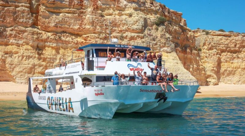 From Portimão: Catamaran Cruise to Benagil Caves With BBQ - Itinerary and Activities