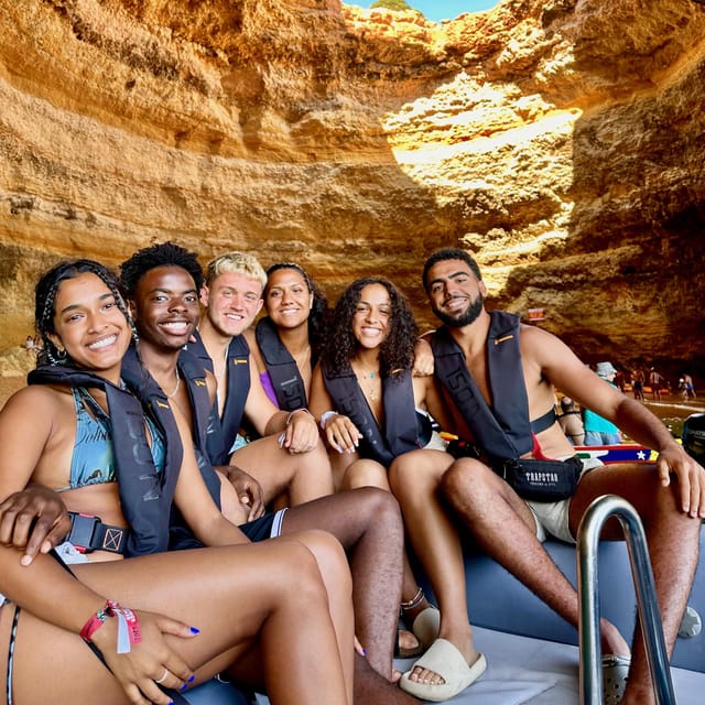 From Portimão: Private Boat Tour to Benagil Caves Speed Boat - Secret Stop for Swimming