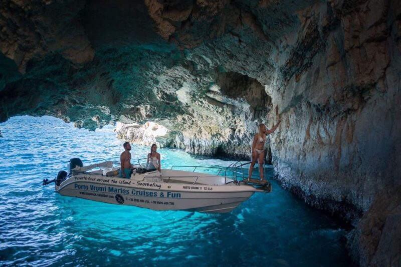 From Porto Vromi: Shipwreck Beach Private Boat Cruise - Key Points