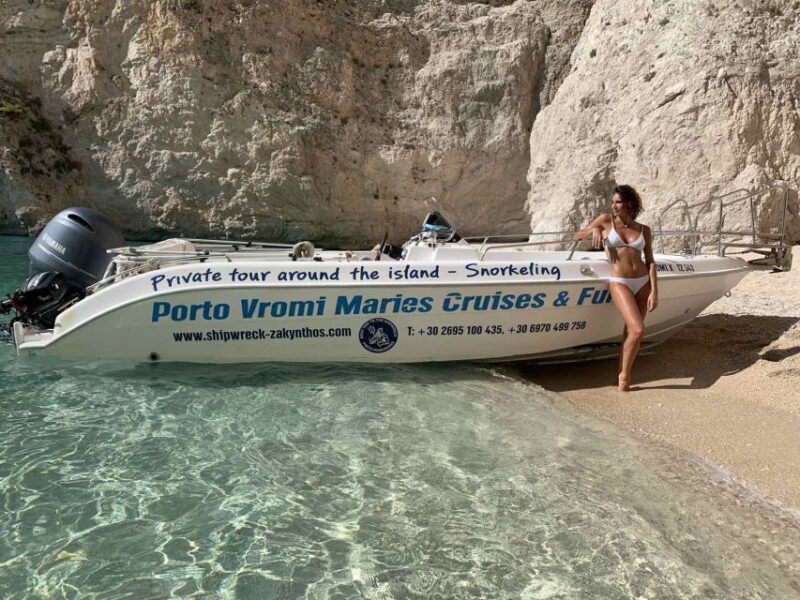 From Porto Vromi: Shipwreck Beach Private Boat Cruise - Discover Hidden Caves