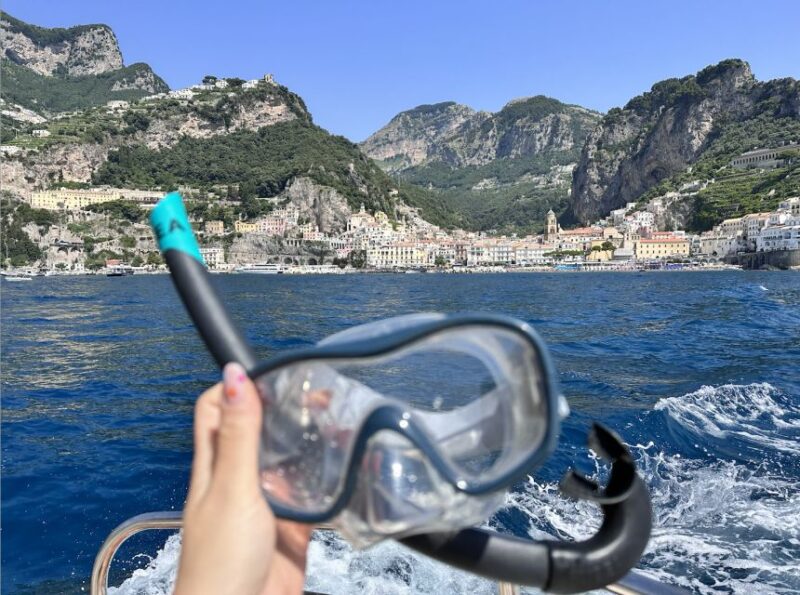 From Positano: Half-Day Amalfi Coast Boat Tour & Snorkeling - Included Amenities