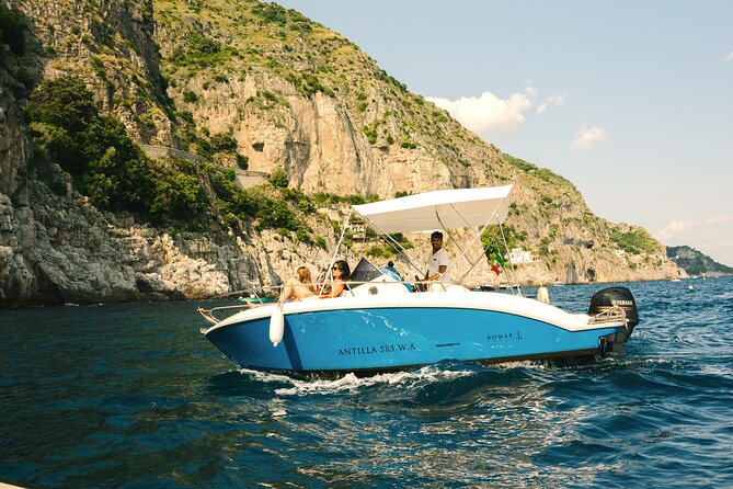 From Positano or Praiano: Private Amalfi Coast Speed Tour - Departures and Capacity
