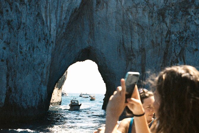 From Positano/Praiano: Full-Day Capri Private Tour by Boat - Exploring Grottos and Formations