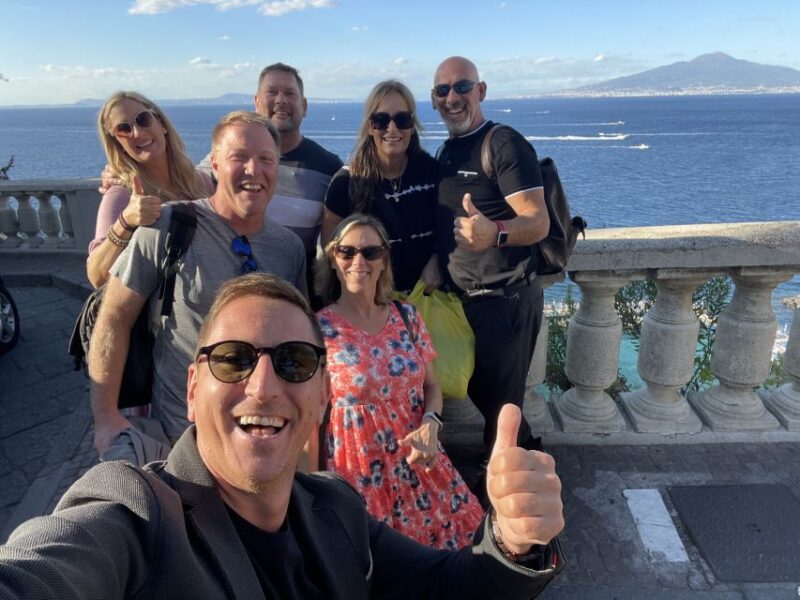 From Positano: Sorrento & Pompeii Private Tour W/ Transfers - Itinerary Highlights