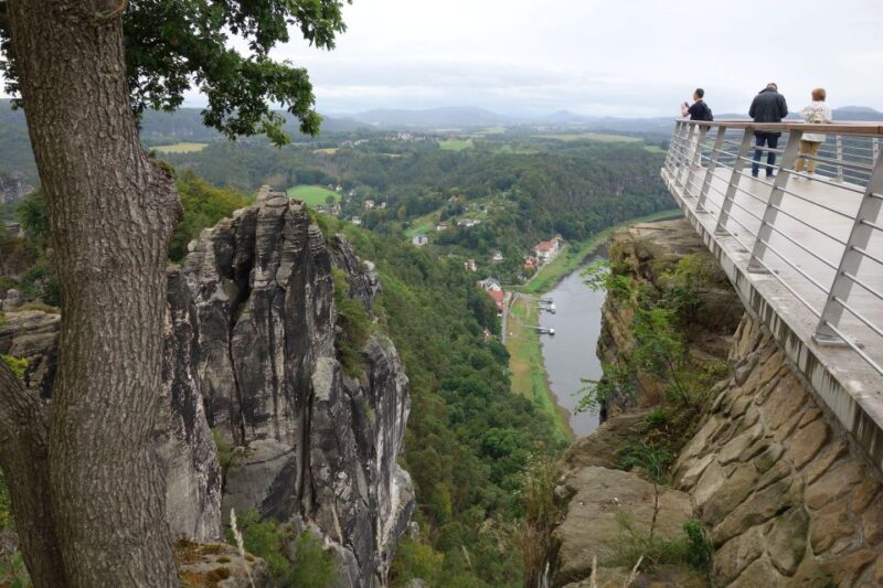 From Prague: Dresden Christmas Market and Bastei Bridge Tour - Highlights