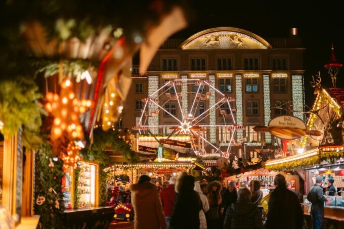 From Prague: Dresden Christmas Market and Bastei Bridge Tour - Scenic Views and Guided Tour