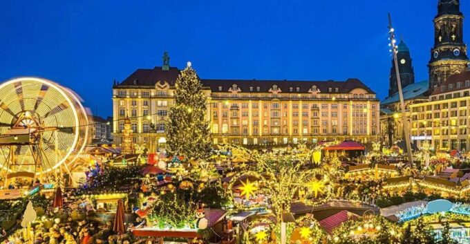 From Prague: Dresden Christmas Market and Bastei Bridge Tour - Germanys Oldest Christmas Market