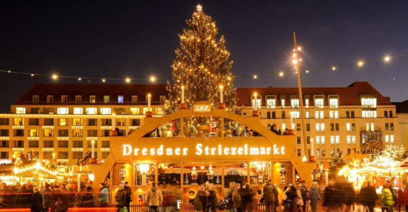 From Prague: Dresden Xmas Market & Saxon Switzerland Tour - Itinerary Highlights