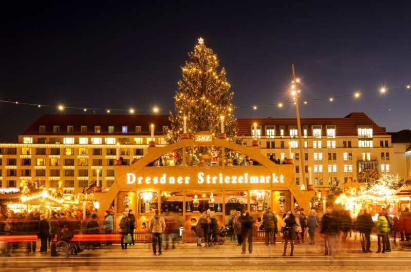 From Prague: Dresden Xmas Market & Saxon Switzerland Tour - Pickup and Transportation