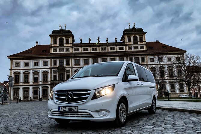 From Prague to Vienna - Private Transfer by MINIVAN Mercedes Vito 81pax - Pricing and Inclusions