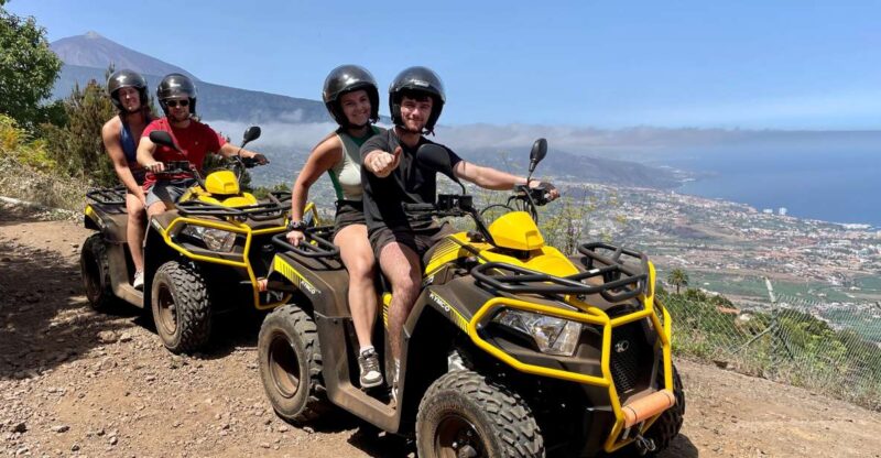 From Puerto De La Cruz: Quad Ride With Snack and Photos - Breathtaking Landscapes