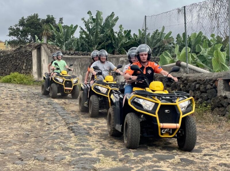 From Puerto De La Cruz: Quad Ride With Snack and Photos - Complimentary Refreshments
