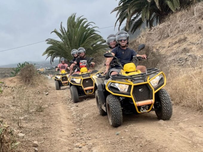 From Puerto De La Cruz: Quad Ride With Snack and Photos - Booking Information