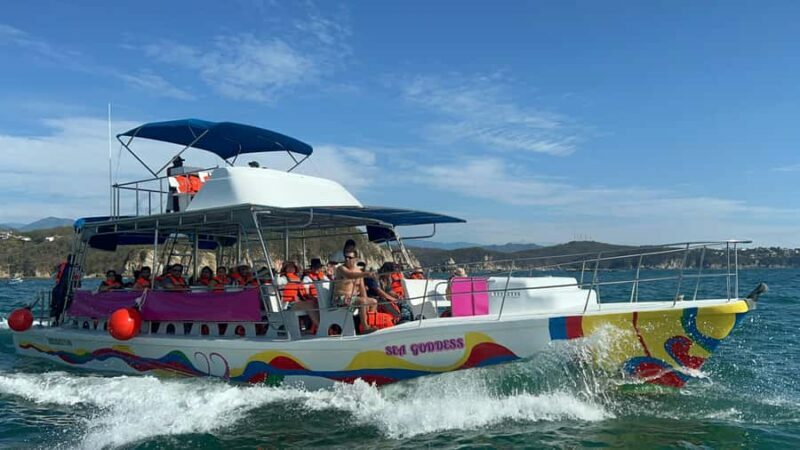 From Puerto Escondido: Huatulco 7 Bays Tour with Snorkeling - FAQ