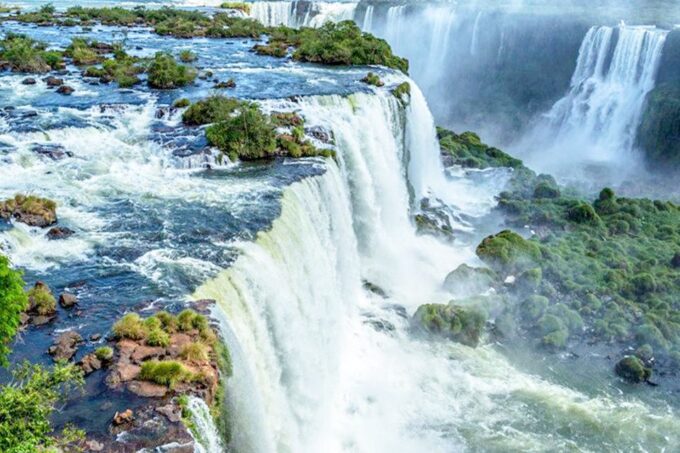 From Puerto Iguazu: Brazilian Side of the Falls With Ticket - Pickup and Transportation