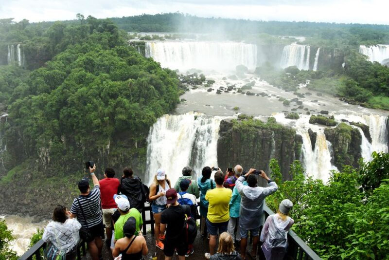 From Puerto Iguazu: Half-Day Brazilian Falls Excursion - Itinerary and Experience