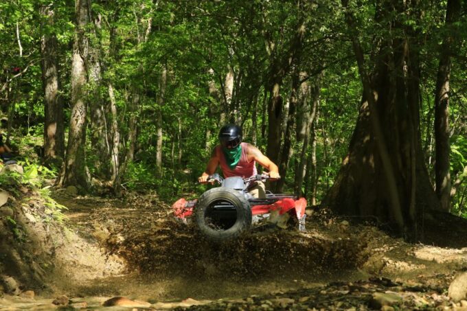 From Puerto & Nuevo Vallarta: ATV Tour With Tequila Tasting - Waterfall Swim and River Exploration