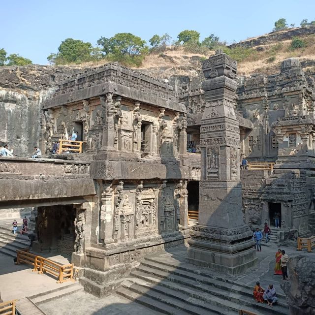 From Pune: Ajanta, Ellora Caves and Aurangabad Guided Tour - Itinerary Details