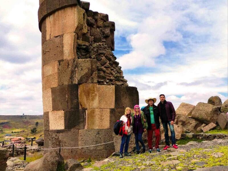 From Puno || Excursion to Sillustani, Pucará and Tinajani || - Sillustani Archaeological Site