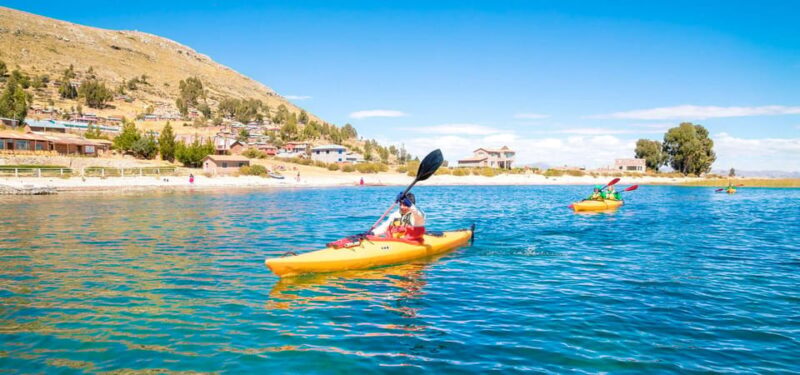 From Puno: Kayak Excursion to the Uros Islands | Full Day | - Key Points