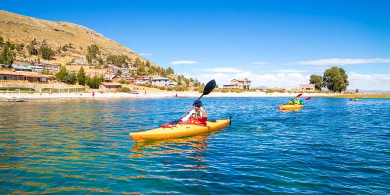 From Puno: Kayak Excursion to the Uros Islands | Full Day | - Itinerary Details