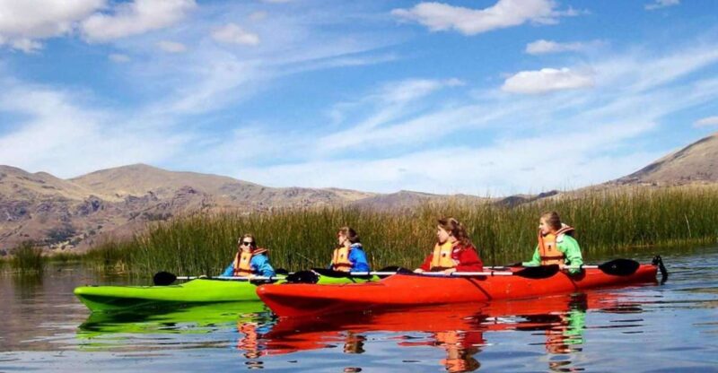 From Puno || Kayak Tour to the Uros Islands || Full Day || - Key Points