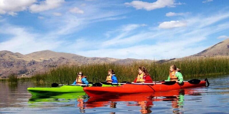 From Puno || Kayak Tour to the Uros Islands || Full Day || - Included Experiences