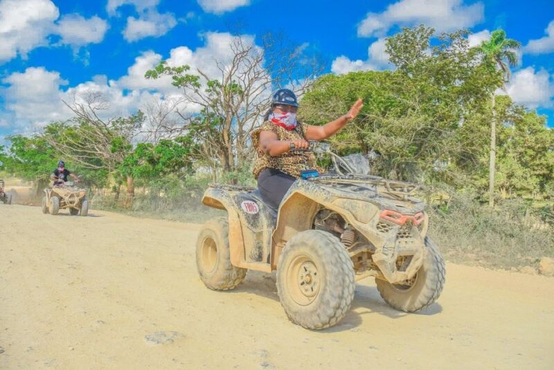 From Punta: 4 Wheels ATV 4x4 Adventur+Macao Beach and Cenote - Additional Information
