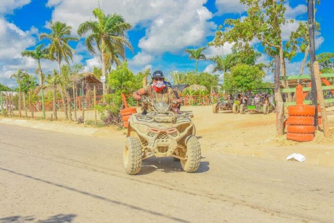 From Punta: 4 Wheels ATV 4x4 Adventur+Macao Beach and Cenote - Included Amenities