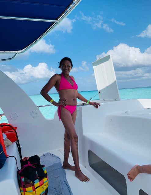 From Puntacana- Saona Island/Catamaran- Drinks and Buffet - Cuisine and Refreshments