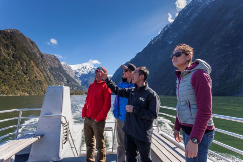 From Queenstown: Milford Sound Day Trip With Cruise & Flight - Cruise and Scenic Flight