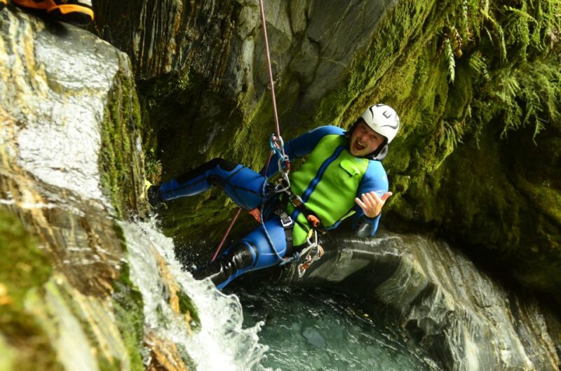 From Queenstown: Mount Aspiring Full-Day Canyoning Adventure - Included in the Adventure