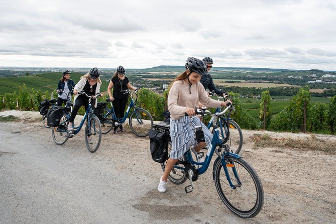 From Reims Afternoon E-Bike Tour, Visit and Champagne Tastings - Tasting Champagnes From a Family Domain