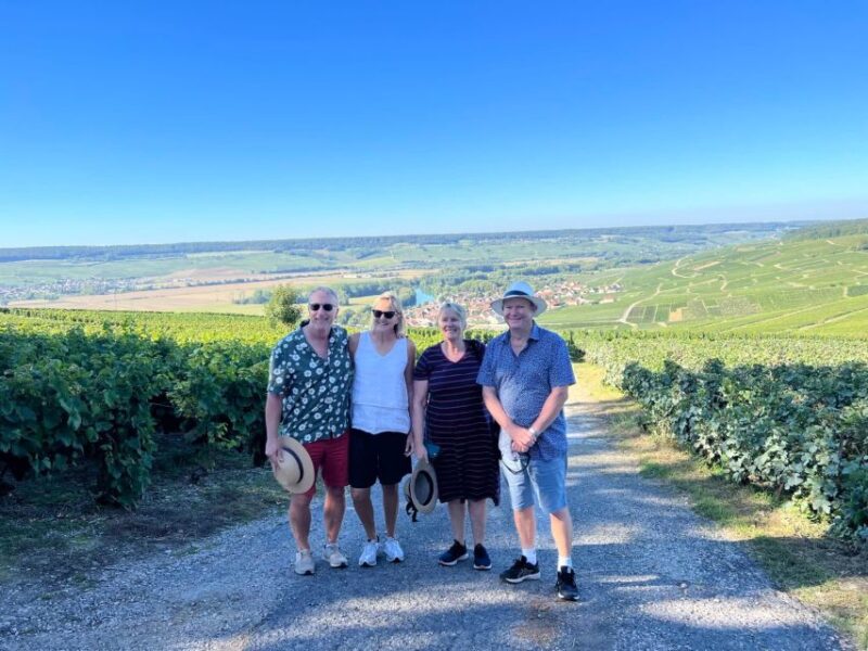From Reims/Epernay: UNESCO Sites & Champagne Private Tour - Aÿ-Champagne Lunch and Tasting