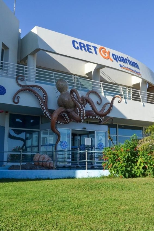 From Rethymno: Day Trip to Dinosauria Park and Cretaquarium - Cretaquarium: Exploring Mediterranean Marine Life