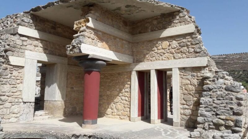 From Rethymno: Day Trip to KNOSSOS PALACE and HERAKLION CITY - Knossos Palace Visit