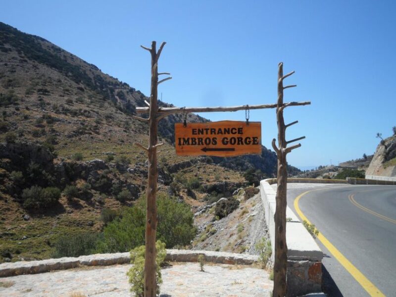 From Rethymno: Imbros Fragkokastello Plakias Moni Preveli - Pickup and Drop-off