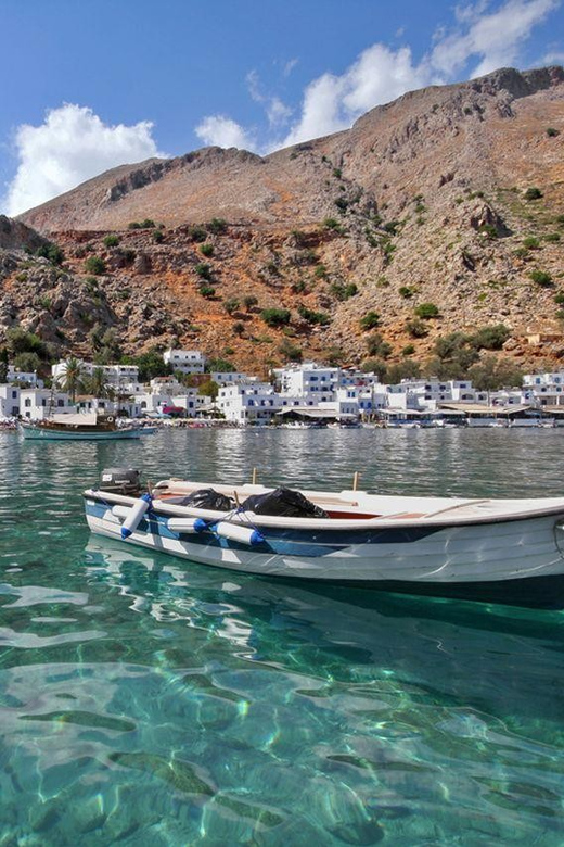 From Rethymno: Loutro & Glyka Nera With Transfer by Boat - Recap