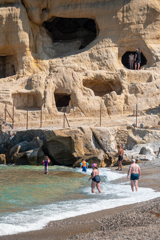 From Rethymno: Matala , Agia Galini and Spili Tour Day Trip - Spili Sightseeing