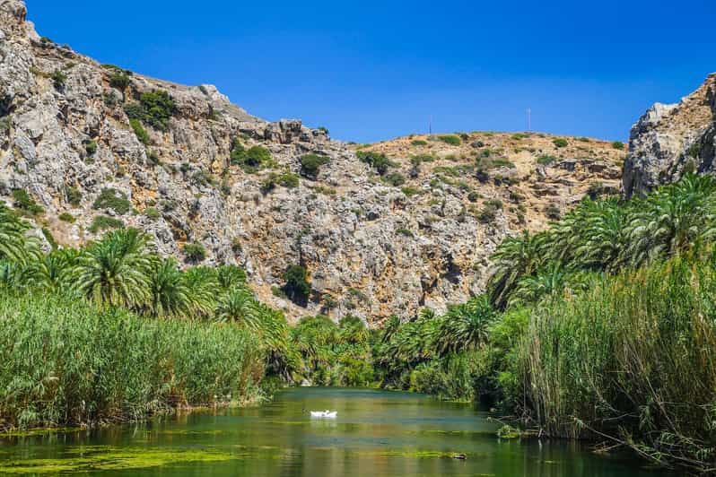 From Rethymno: Preveli Palm Forest, Damnoni and Plakias Tour - Travel Details