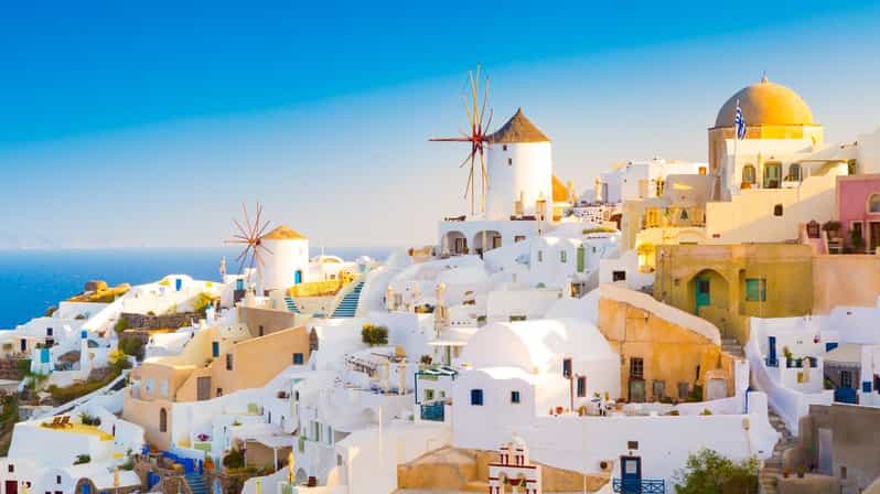 From Rethymno: Santorini Day Trip by Boat, Visit Oia & Fira - Key Points