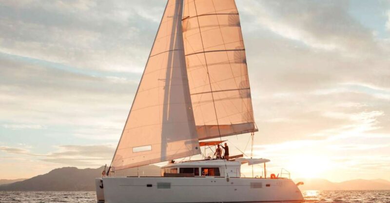 From Rethymno: Sunset Catamaran Cruise With Wine and Cheese - Cruise Itinerary and Experience