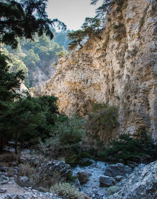 From Rethymno: Tour to Imbros-Frangokastelo-South Coast - Swimming at Frangokastelo