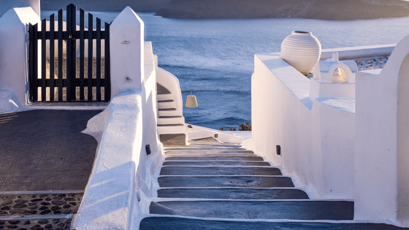 From Rethymnon Explore Santorini Villages, Oia & Fira - Onboard Experience