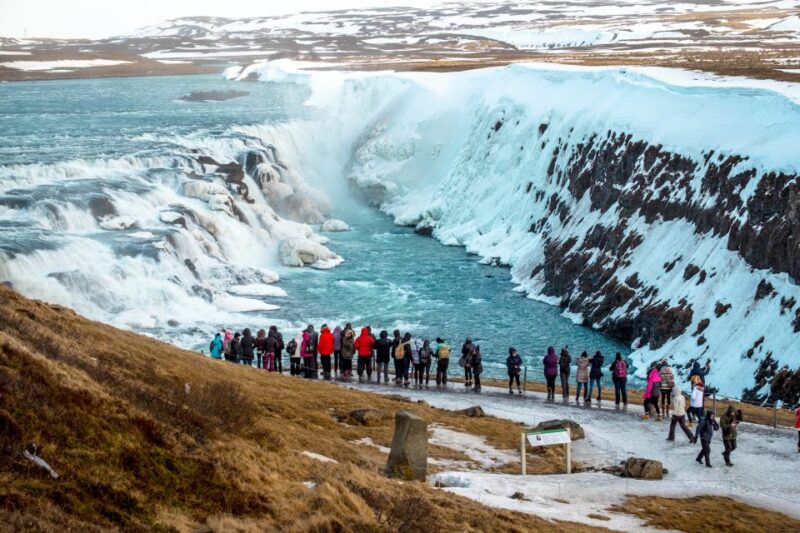 From Reykjavik: Golden Circle and Glacier Ice Cave Tour - Exploring Geysir Geothermal Area