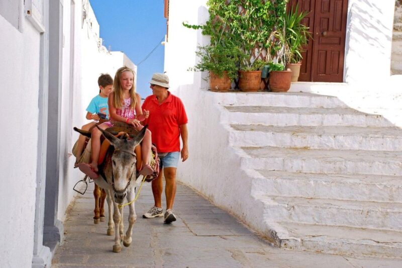 From Rhodes City:Evening Bus Trip To Lindos - Transportation Details