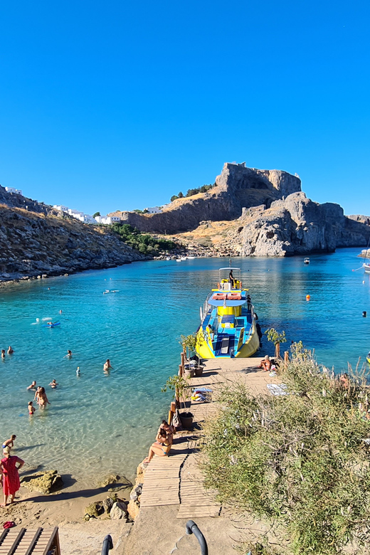 From Rhodes: Lindos, Seven Springs and Kalithea Private Tour - Kalithea Springs