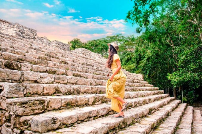 From Riviera Maya: Cobá Pyramid, Mayan Ceremony, & Ziplining - Visitor Considerations