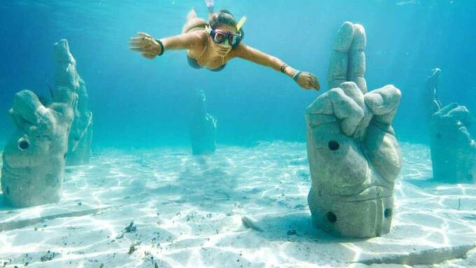 From Riviera Maya: Isla Mujeres Catamaran Tour - Snorkeling Experience