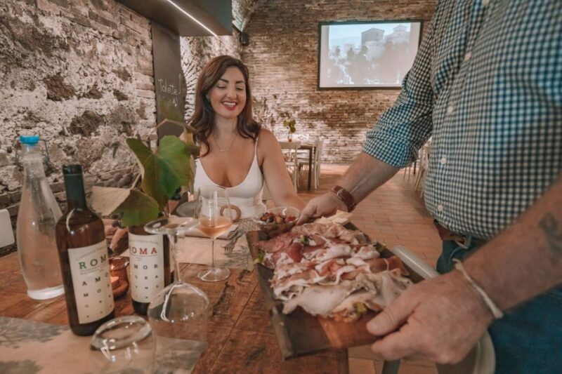 From Rome: Food & Wine Tasting in a Medieval Cellar - Food & Wine Experience